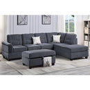 Poundex 3 pc Sectional F8860 IMAGE 1
