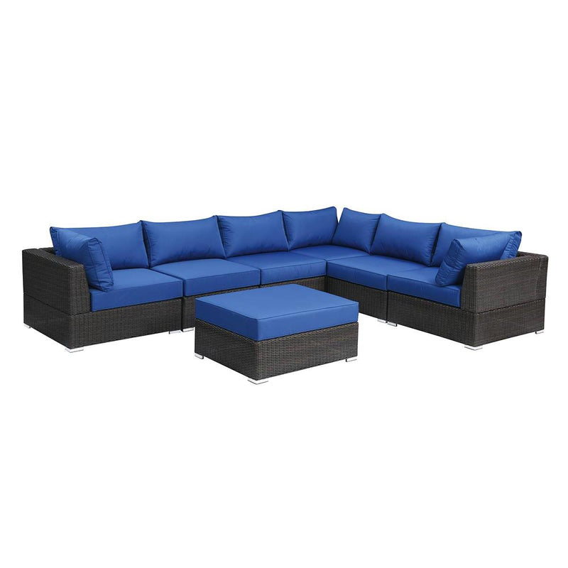 Poundex 7 pc Sectional 773 IMAGE 1