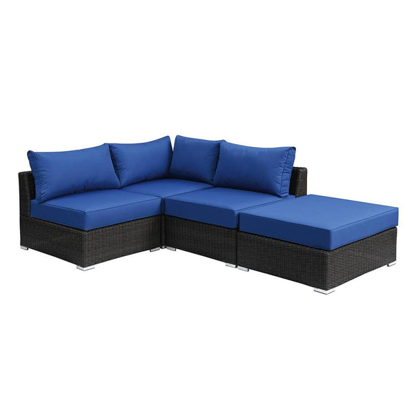 Poundex 4 pc Sectional 768 IMAGE 1