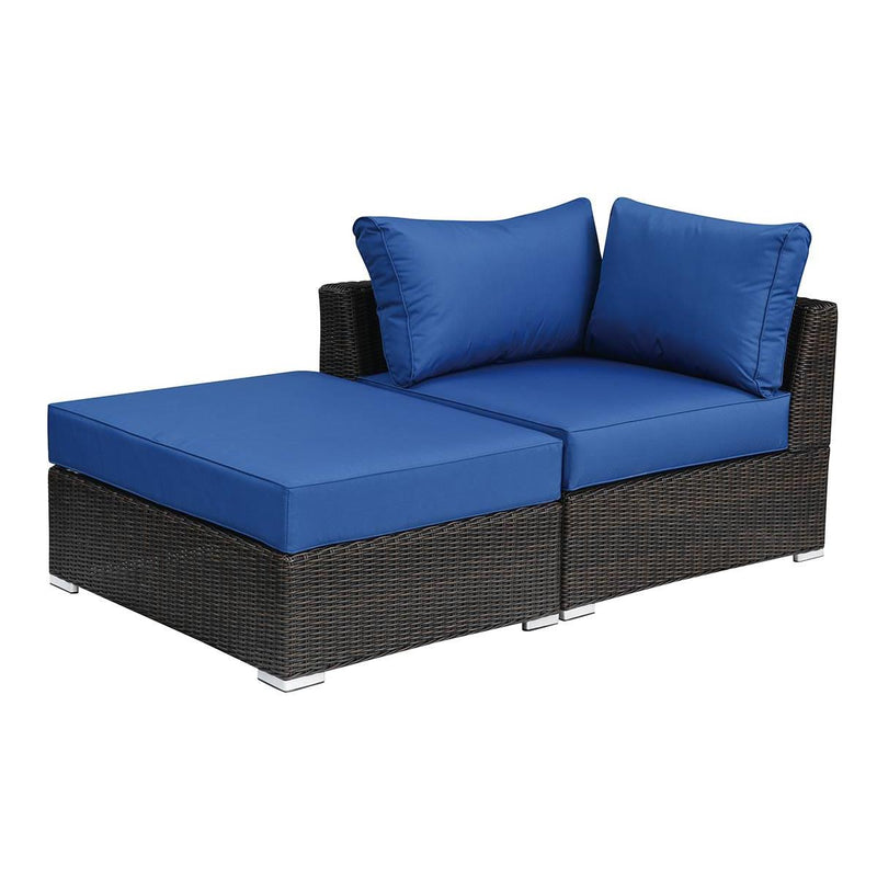 Poundex Fabric 2 pc Sectional 762 IMAGE 1