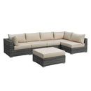 Poundex Fabric 6 pc Sectional 751 IMAGE 1