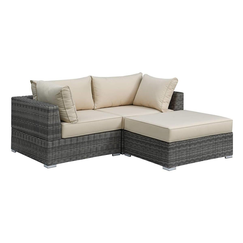 Poundex Fabric 3 pc Sectional 746 IMAGE 1