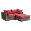 Poundex Fabric 3 pc Sectional 726 IMAGE 1