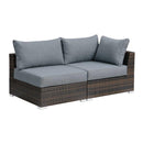 Poundex Fabric 2 pc Sectional 703 IMAGE 1