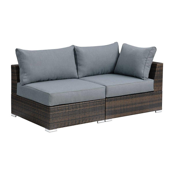 Poundex Fabric 2 pc Sectional 703 IMAGE 1