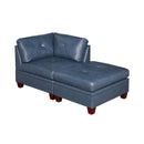 Poundex Leather 2 pc Sectional 662 IMAGE 1