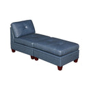 Poundex Leather 2 pc Sectional 661 IMAGE 1