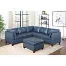 Poundex Leather 6 pc Sectional 678 IMAGE 1