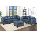 Poundex Leather 6 pc Sectional 677 IMAGE 1