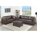Poundex Leather 6 pc Sectional 657 IMAGE 1