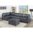 Poundex Leather 6 pc Sectional 639 IMAGE 1