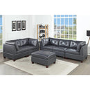 Poundex Leather 6 pc Sectional 637 IMAGE 1