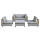 Poundex 5 pc Sectional 792 IMAGE 1