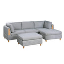 Poundex 5 pc Sectional 791 IMAGE 1