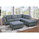 Poundex 6 pc Sectional 789 IMAGE 1