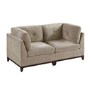 Poundex Fabric 2 pc Sectional 578 IMAGE 1