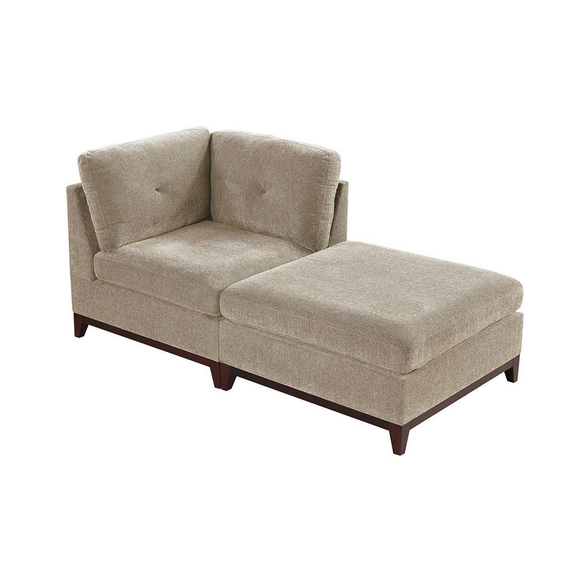 Poundex Fabric 2 pc Sectional 576 IMAGE 1