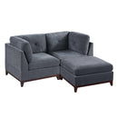 Poundex Fabric 3 pc Sectional 566 IMAGE 1