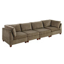 Poundex 4 pc Sectional 523 IMAGE 1