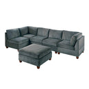 Poundex 6 pc Sectional 511 IMAGE 1