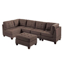 Poundex 6 pc Sectional 976 IMAGE 1