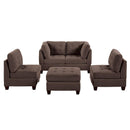 Poundex 5 pc Sectional 974 IMAGE 1