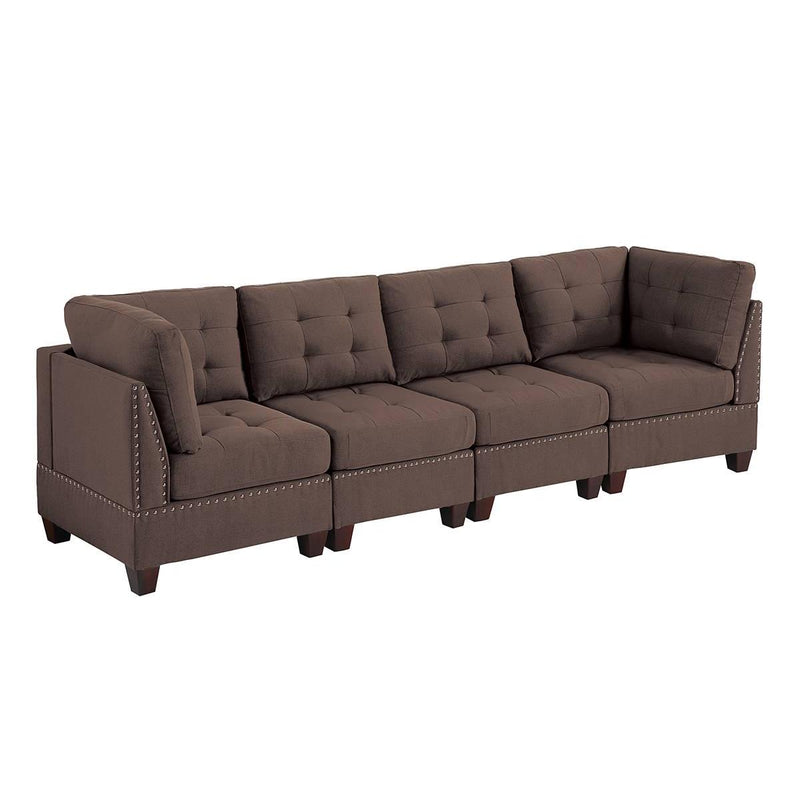 Poundex 4 pc Sectional 973 IMAGE 1