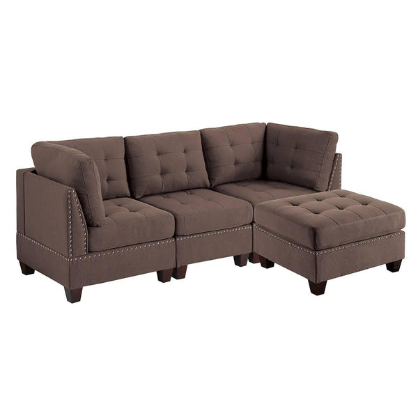 Poundex 4 pc Sectional 972 IMAGE 1