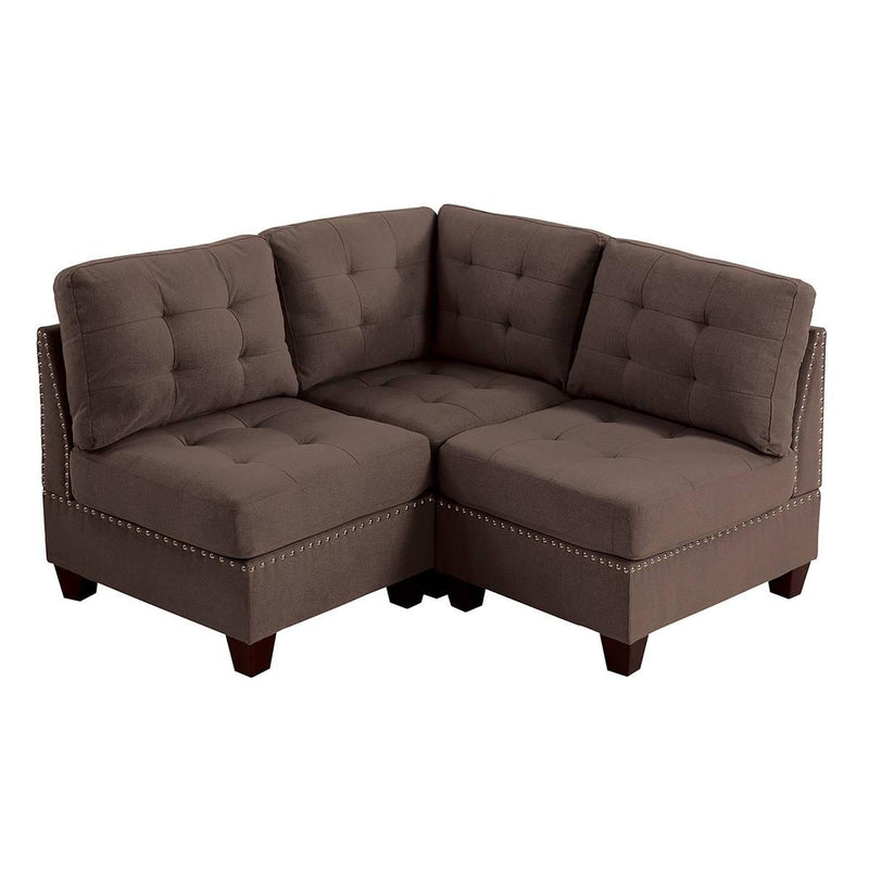 Poundex 3 pc Sectional 969 IMAGE 1