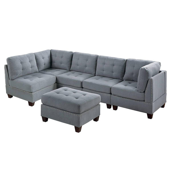 Poundex 6 pc Sectional 961 IMAGE 1
