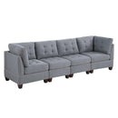 Poundex 4 pc Sectional 958 IMAGE 1