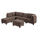 Poundex 7 pc Sectional 947 IMAGE 1