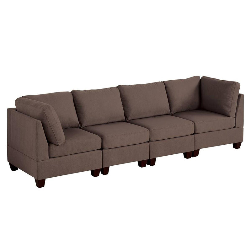 Poundex 4 pc Sectional 943 IMAGE 1