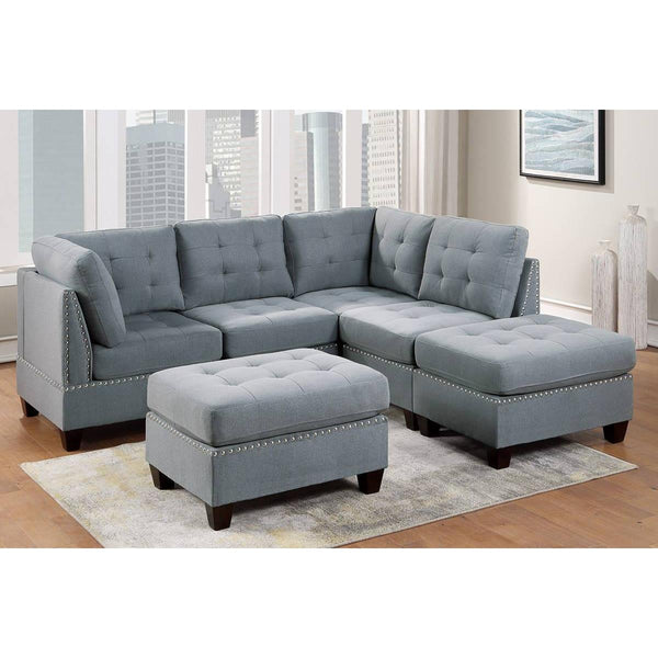 Poundex 6 pc Sectional 902 IMAGE 1