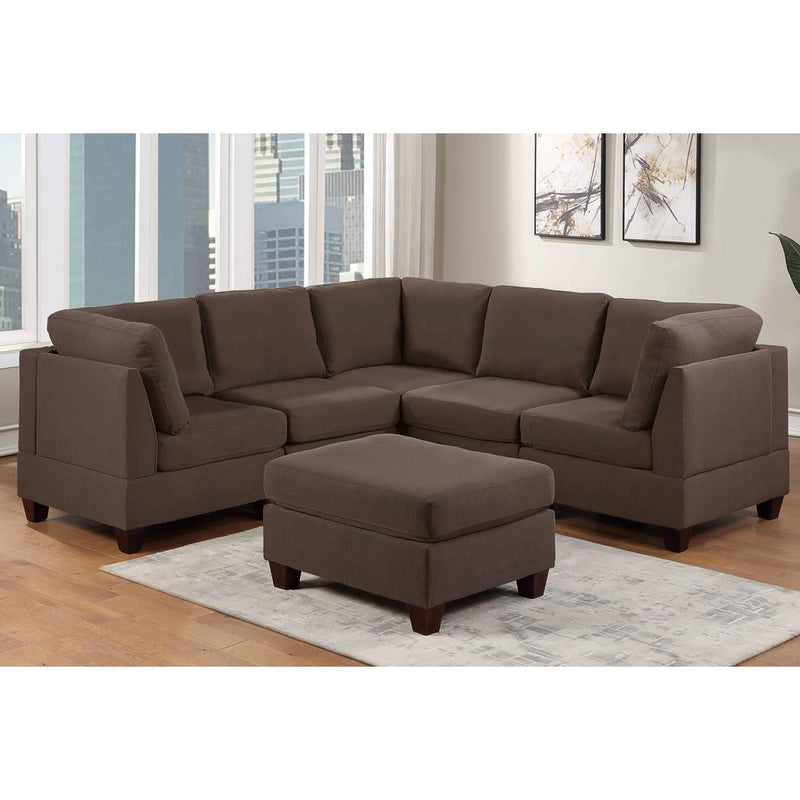 Poundex 6 pc Sectional 883 IMAGE 1
