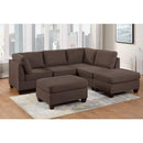 Poundex 6 pc Sectional 884 IMAGE 1