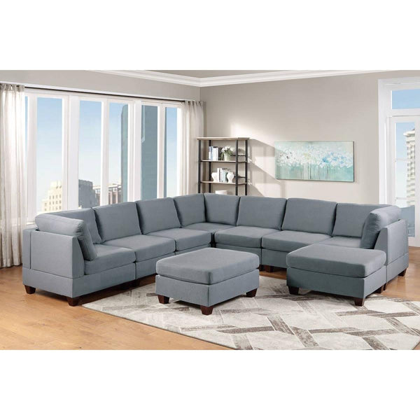 Poundex 9 pc Sectional 885 IMAGE 1