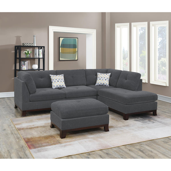 Poundex 3 pc Sectional F6479 IMAGE 1