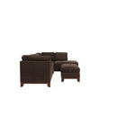 Poundex F6477 3 pc Sectional Set with Ottoman IMAGE 4