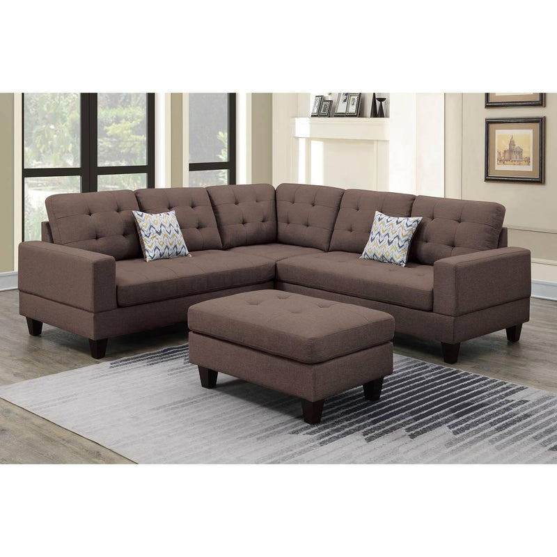 Poundex 3 pc Sectional F6471 IMAGE 1