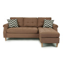 Poundex F6458 Reversible Sectional Set IMAGE 2