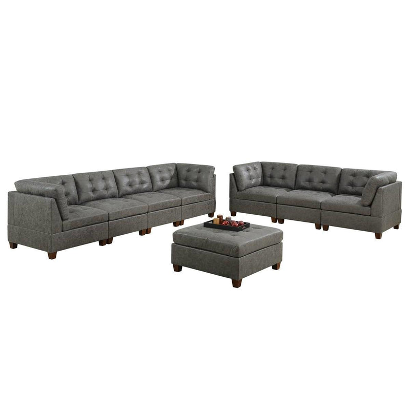 Poundex 8 pc Sectional 851 IMAGE 1