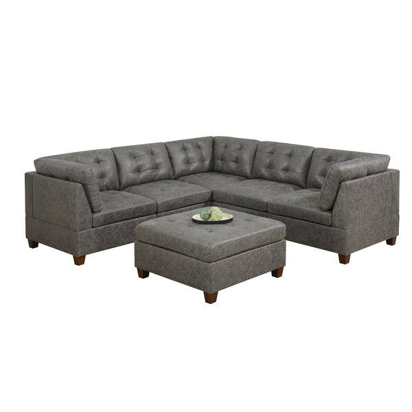 Poundex 6 pc Sectional 843 IMAGE 1
