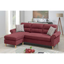 Poundex 2 pc Sectional F6449 IMAGE 1