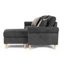 Poundex F6447 Reversible Sectional Set with 2 Accent Pillows IMAGE 3