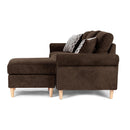 Poundex F6448 Reversible Sectional Set with 2 Accent Pillows IMAGE 4