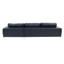 Poundex F6430 2 pc Sectional Set with 2 Accent Pillows IMAGE 5