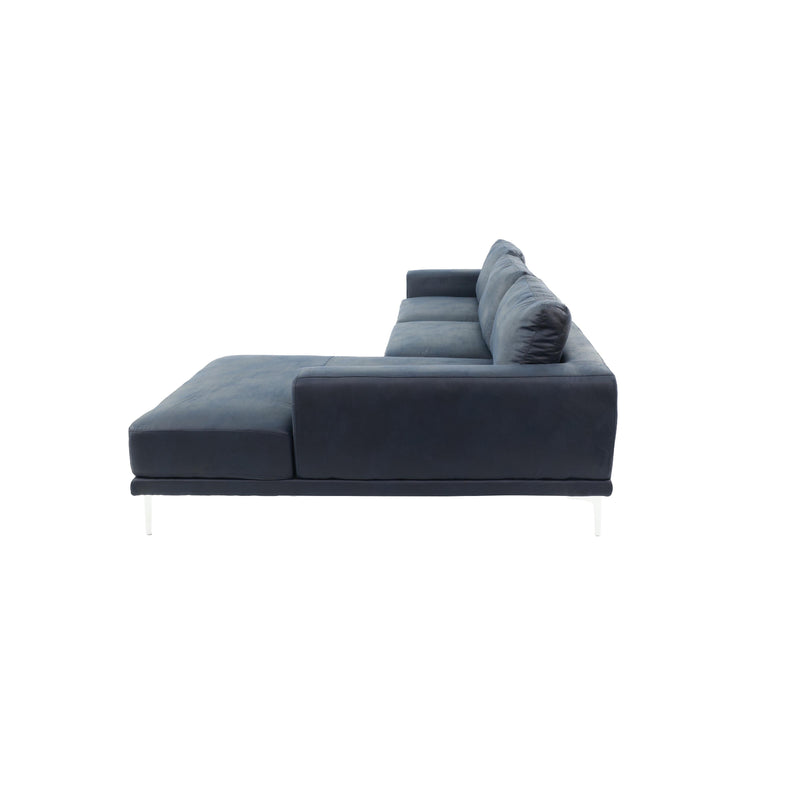 Poundex F6430 2 pc Sectional Set with 2 Accent Pillows IMAGE 6