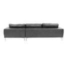 Poundex F6429 2 pc Sectional Set with 2 Accent Pillows IMAGE 5