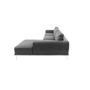 Poundex F6429 2 pc Sectional Set with 2 Accent Pillows IMAGE 6